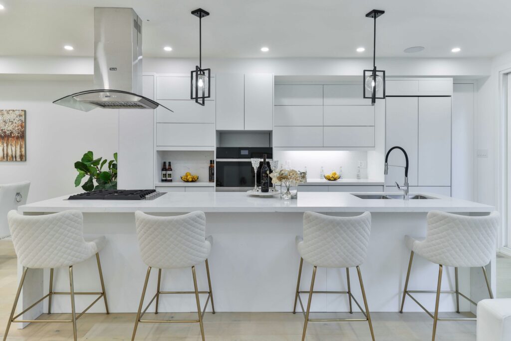 Reforma de cocina con isla